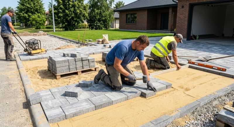 Driveway Pavers Installation